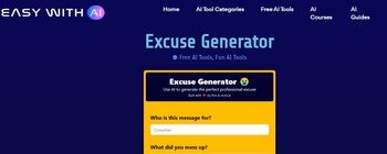 Excuse Generator