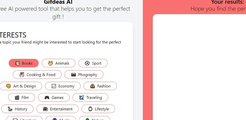 GiftIdeas AI