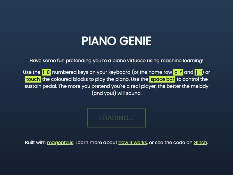 Piano Genie